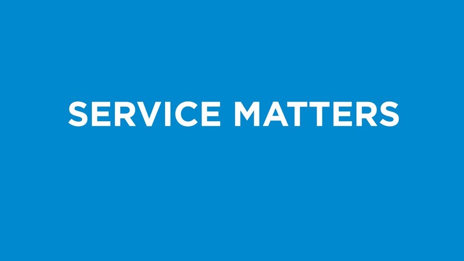 Service Matters.